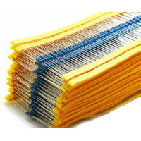 47.5K Ohm 1/4 Watt 1% Metal Film Resistor Lot of 100 Pieces (271-47.5K-RC)